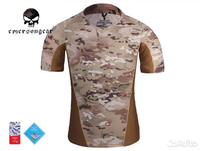 Футболка EmersonGear Skin Tight Base Layer Camo