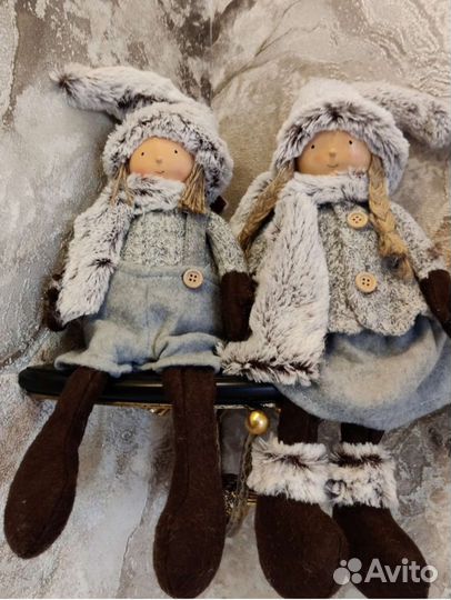 Интерьерная кукла (с керамическим лицом)