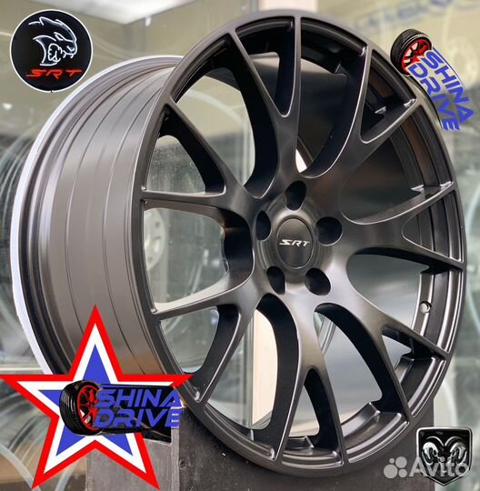 Диски Dodge SRT R20 5x115 Black Matt одноширокие