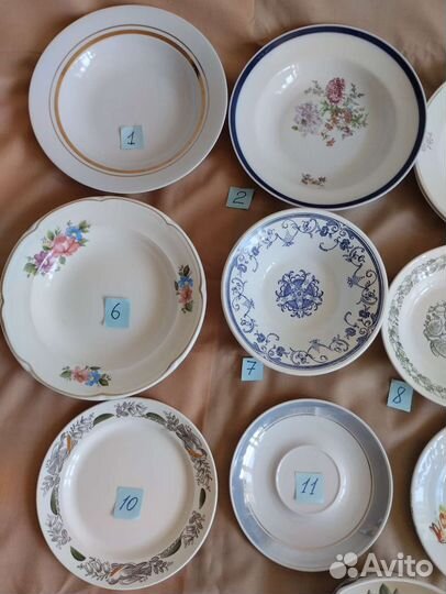 Тарелки СССР