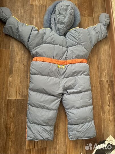 Зимний пуховый комбинезон