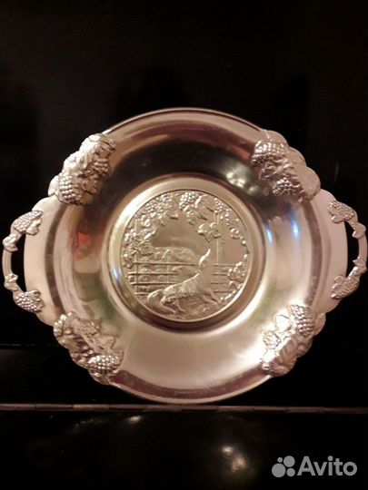 Блюда металлические СССР