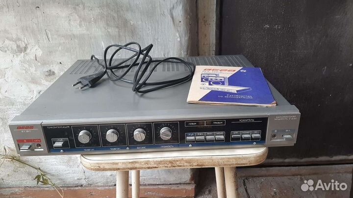 Проигрыватель Вега 110 Усилитель Вега