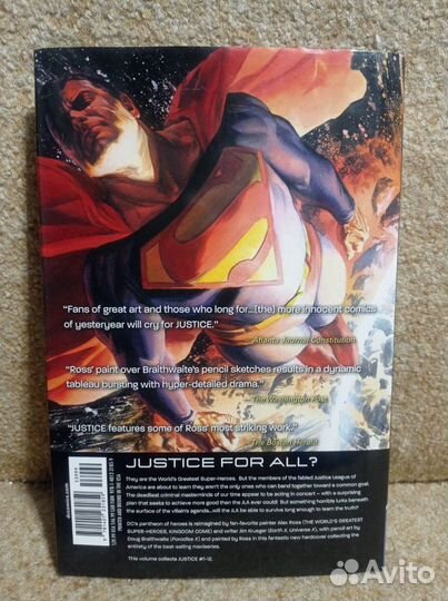 Комикс Justice by Alex Ross Hardcover