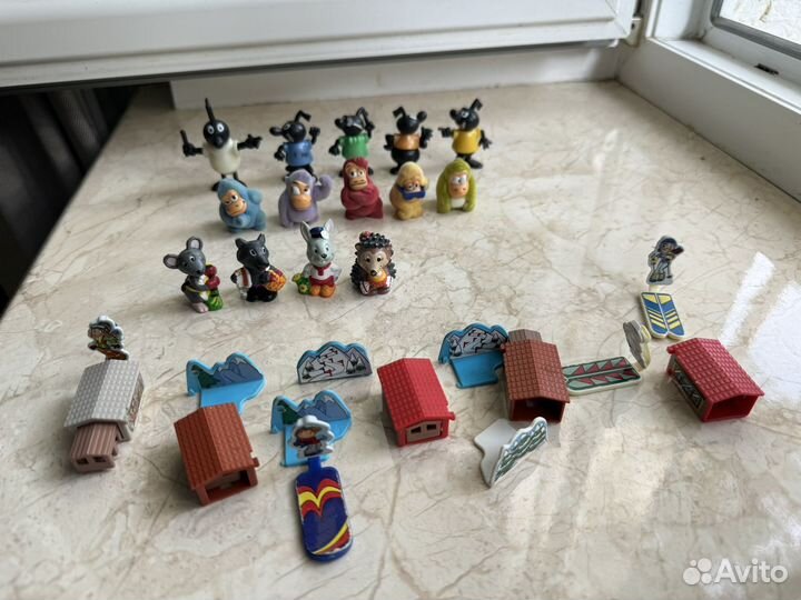 Фигурки Киндер - сюрприз сериями