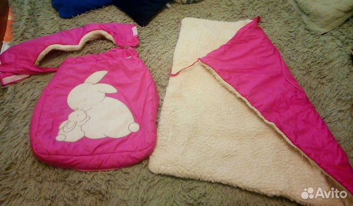 Конверт на выписку для девочки зима