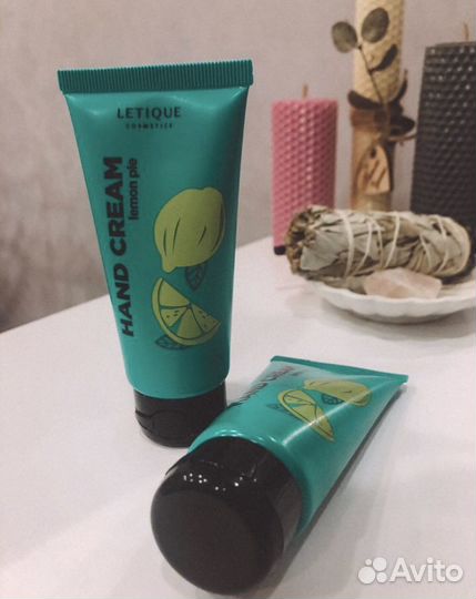 Крем для рук: Letique Lemon pie