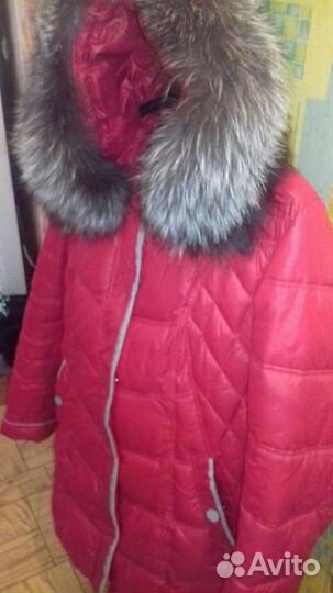 Куртка зимняя женская 54 56