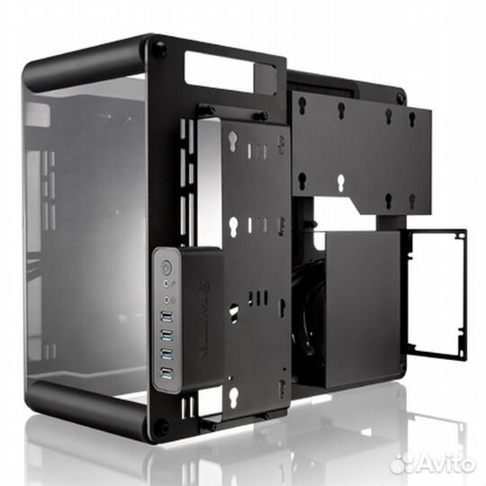 Paean M 0R200068,black, Aluminum, micro ATX/mini I