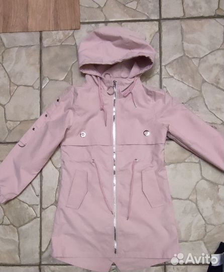 Куртка-плащ для девочки
