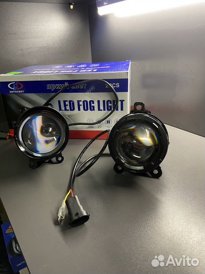 Лазерные Светодиодные туманки птф на все авто