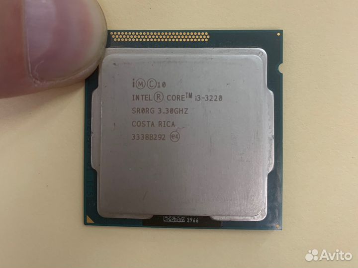 Процессор intel core i3 3220 3.30 GHZ