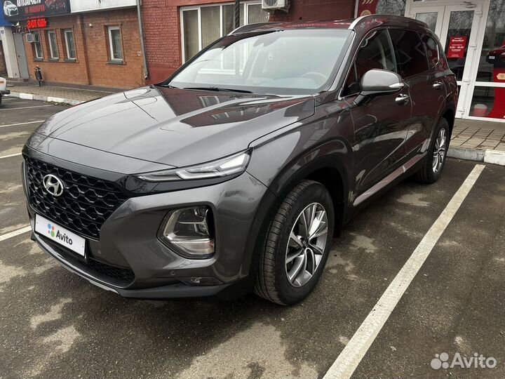 Hyundai Santa Fe 2.4 AT, 2019, 18 500 км