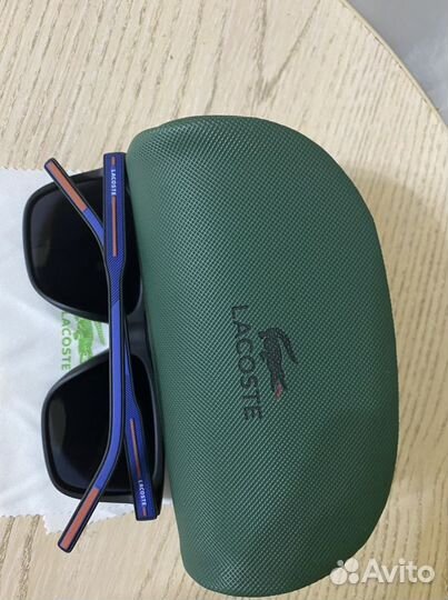 Очки lacoste черные с синим