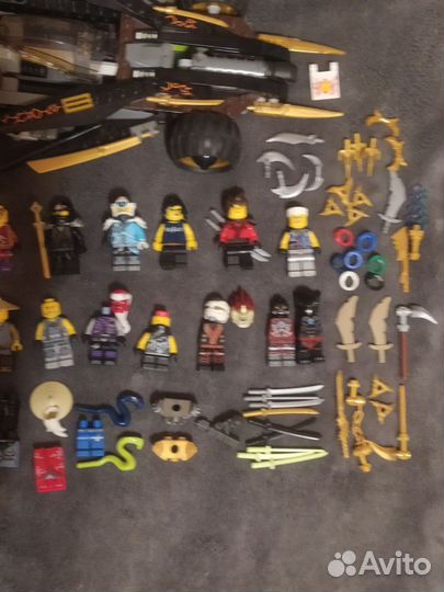 Lego ninjago минифигурки и 9444 и немного Чима