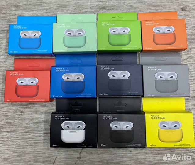 Чехол для наушников airpods 2,3,Pro,Pro2