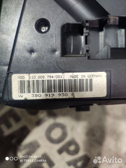 Приборная панель Volkswagen Passat B5