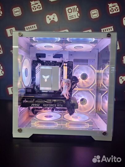 Игровой пк i5 12400f + rtx 4060