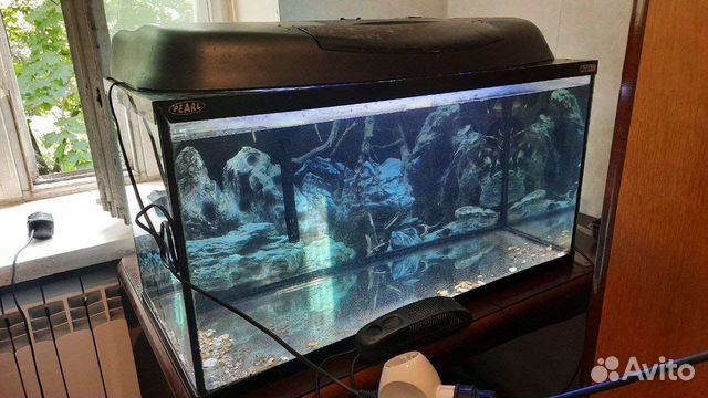 Аквариум Aqua Pearl 120 литров купить в Москве | Животные и зоотовары ...