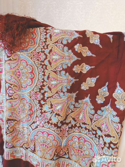 Платок шаль павловопосадский
