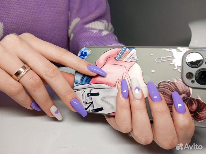 Маникюр/укрепление/наращивание ногтей