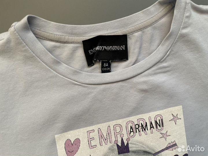 Футболка emporio armani 130 см оригинал