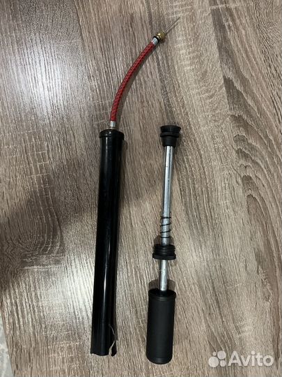 Насос с иглой для мяча сломанный