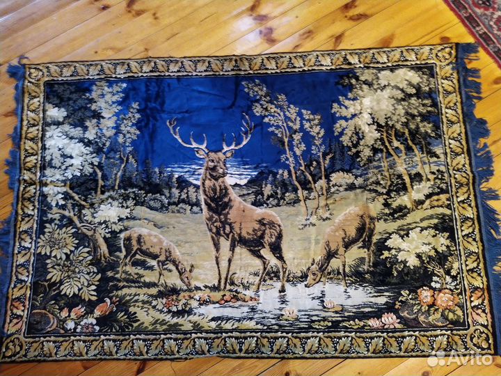 Ковер с оленями СССР