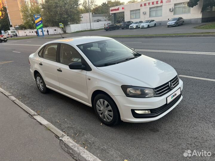Volkswagen Polo 1.6 AT, 2018, 150 000 км