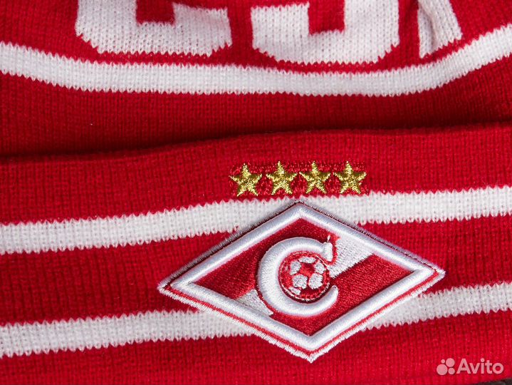 Шапка фк Спартак арт. 00119