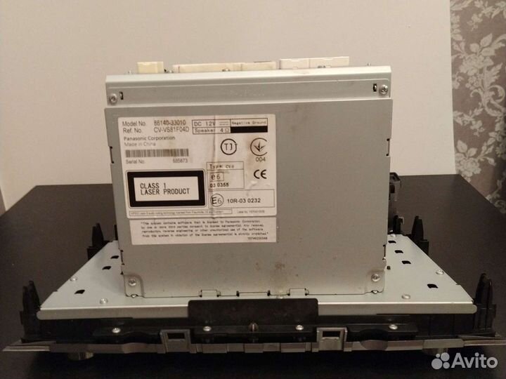 Штатная магнитола Toyota Camry V50 2014 год