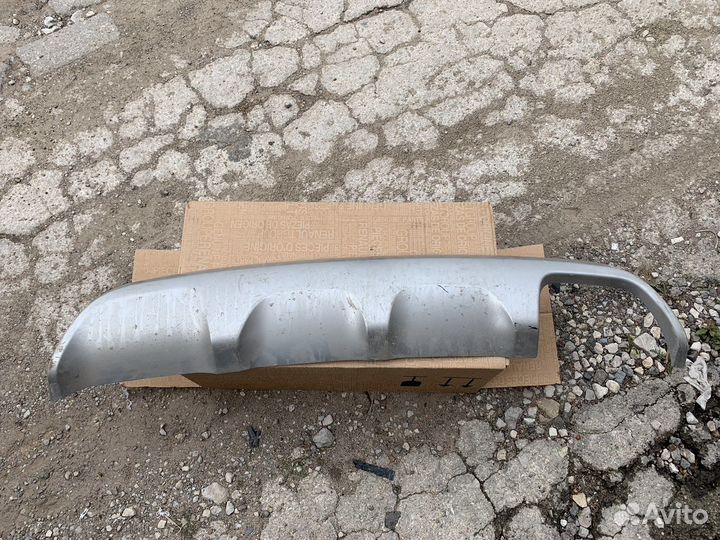 Kia rio 4 X line накладка заднего бампера