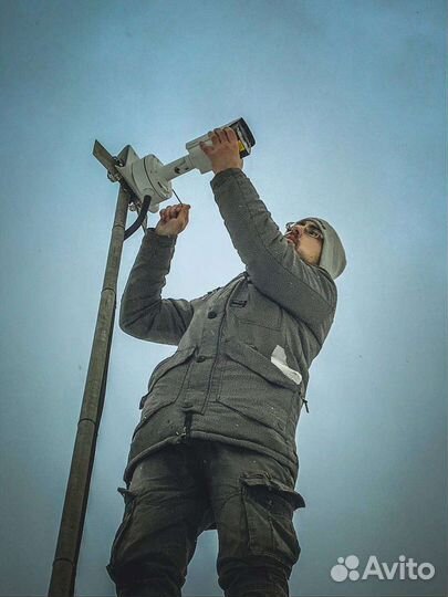 Монтаж Установка Домофонов Камер видеонаблюдения