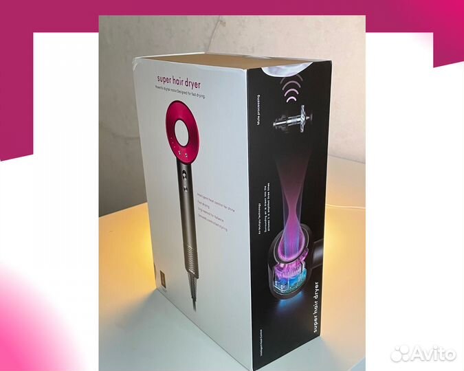 Фен Dyson 5 насадок Lux