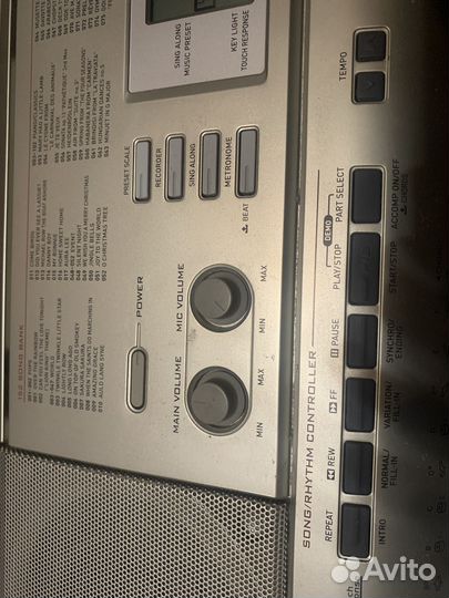 Синтезатор casio lk-270