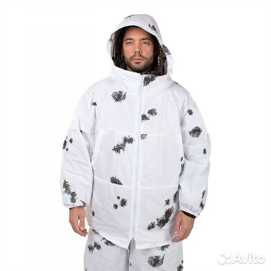 Костюм зимний маскировочный Метель Бязь восток