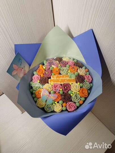 Букет из шоколадных роз