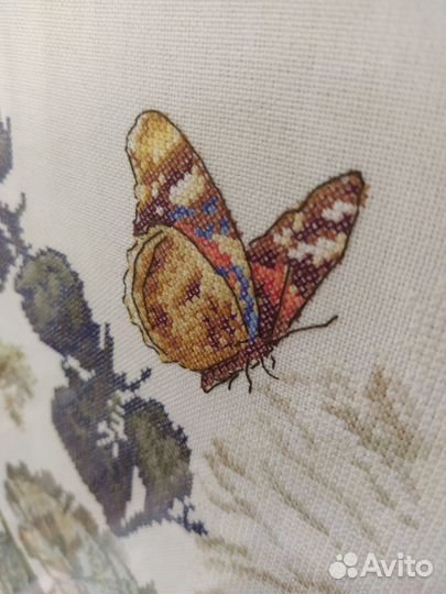 Картина вышивка крестом. Ручная работа