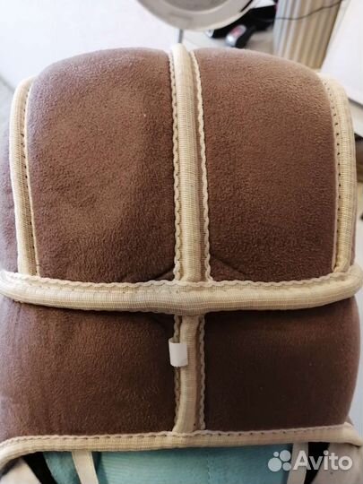 Меховая детская шапка ушанка