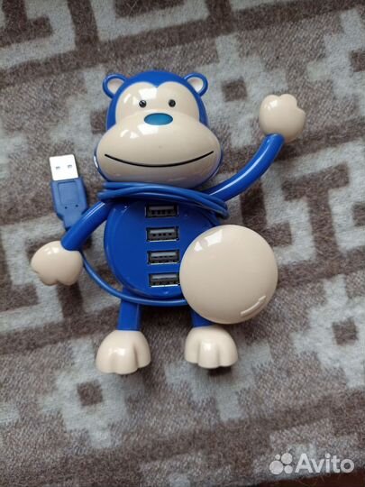 Usb хаб на 4 порта в виде обезьянки