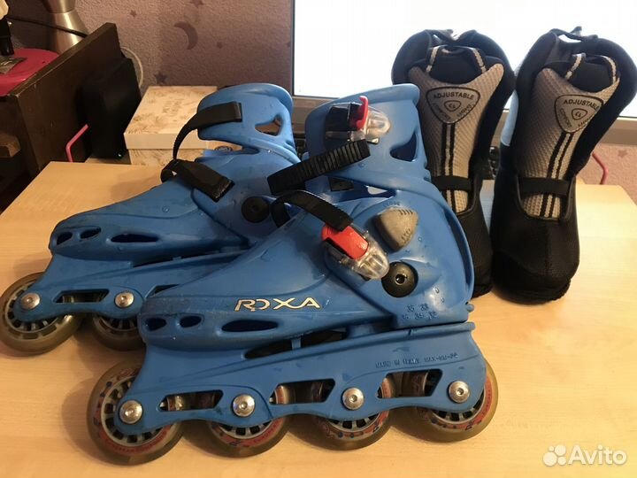 Роликовые коньки детские раздвижные