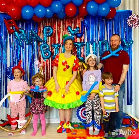 Аниматор, Шоу Мыльных пузырей, Ростовая кукла