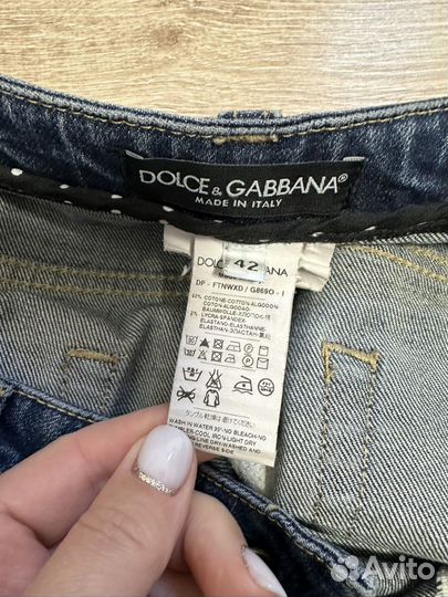 Dolce gabbana джинсы оригинал