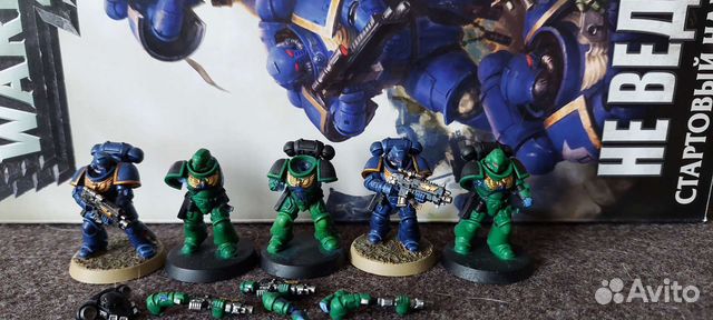 Warhammer 40000 space marines купить в Саратове | Хобби и отдых | Авито
