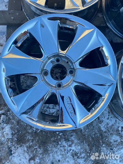 Литье 17 (4*114,3) Хром