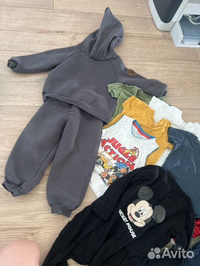 Вещи одним пакетом размер 6-9 месяцев