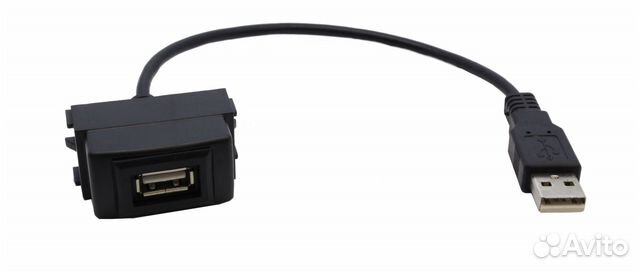 USB разъем в штатную заглушку для Nissan