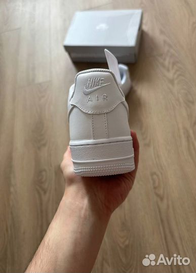 Кроссовки Nike AIR force 1 белые