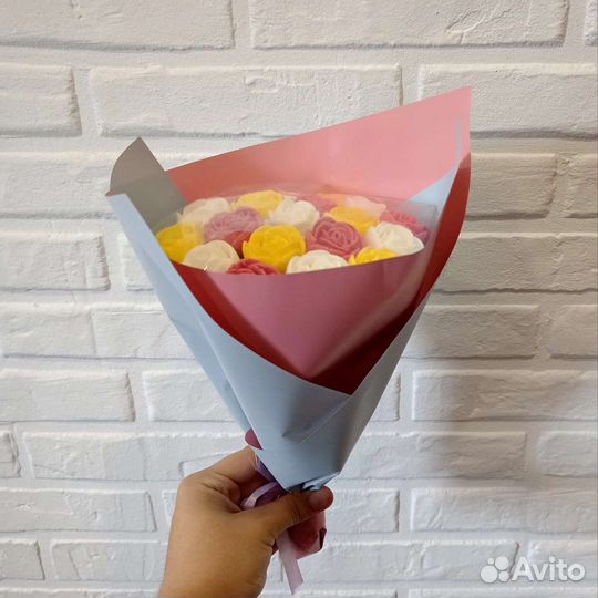 Букет из шоколадных роз