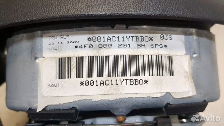 Подушка безопасности водителя Audi A6 (C6) Allroad